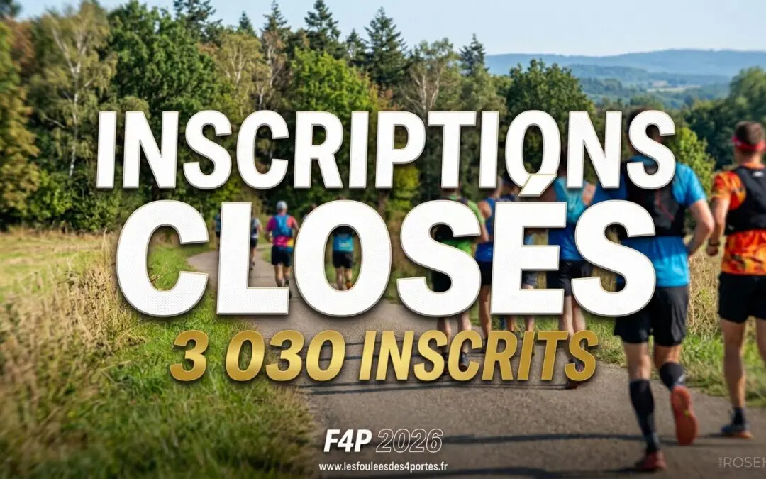 Cloture des inscriptions